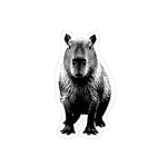 Capybara Kiss-Cut Stickers, Perfect for Laptops, Water Bottles, Journals, Gifts for Animal Lovers, Cute Decor