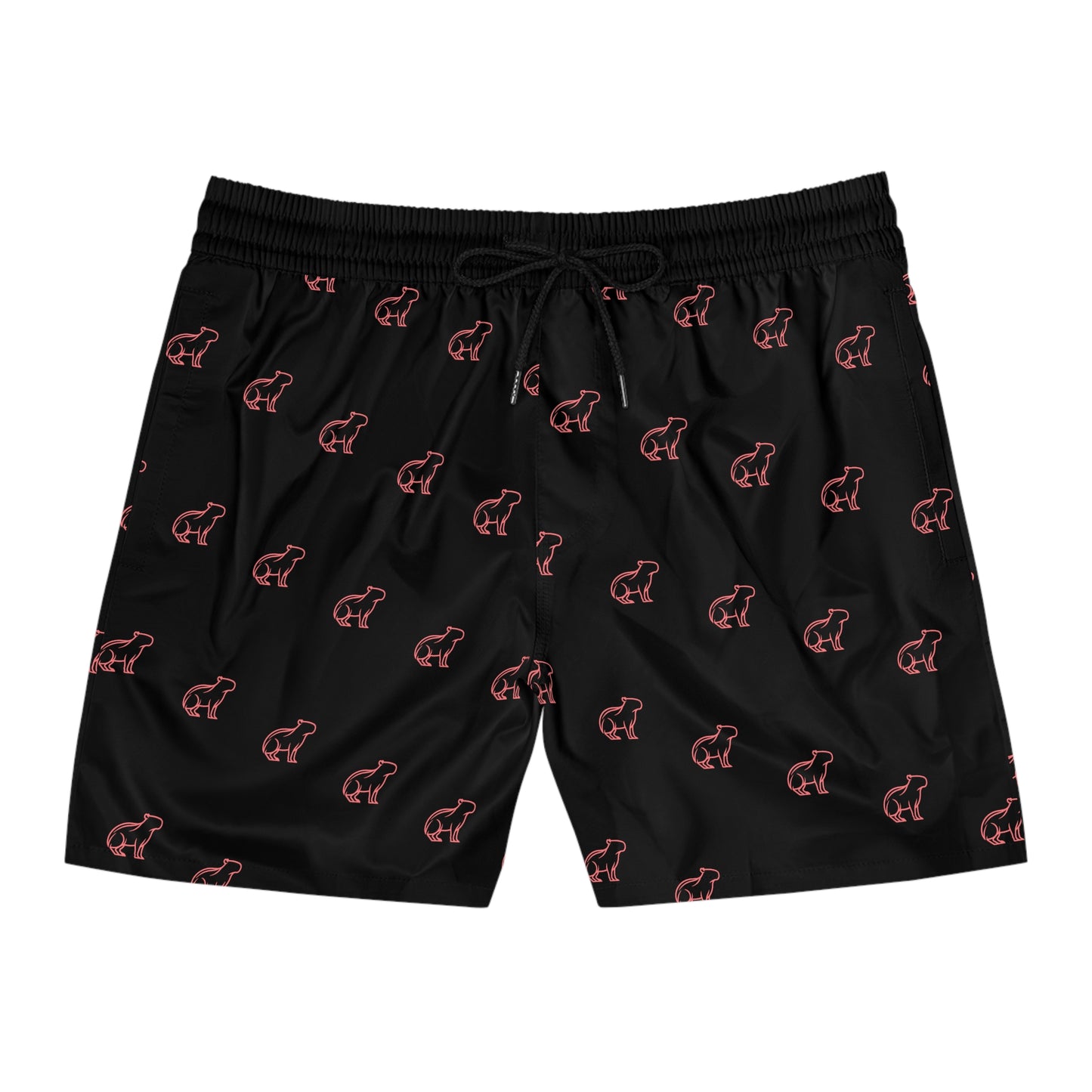 CapyBara Men's Mid-Length Swim Shorts