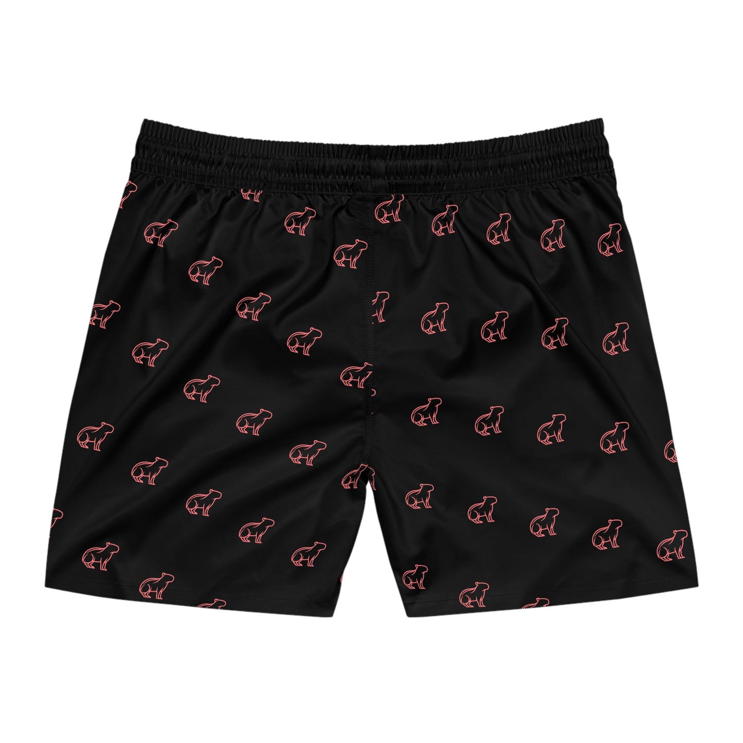 CapyBara Men's Mid-Length Swim Shorts